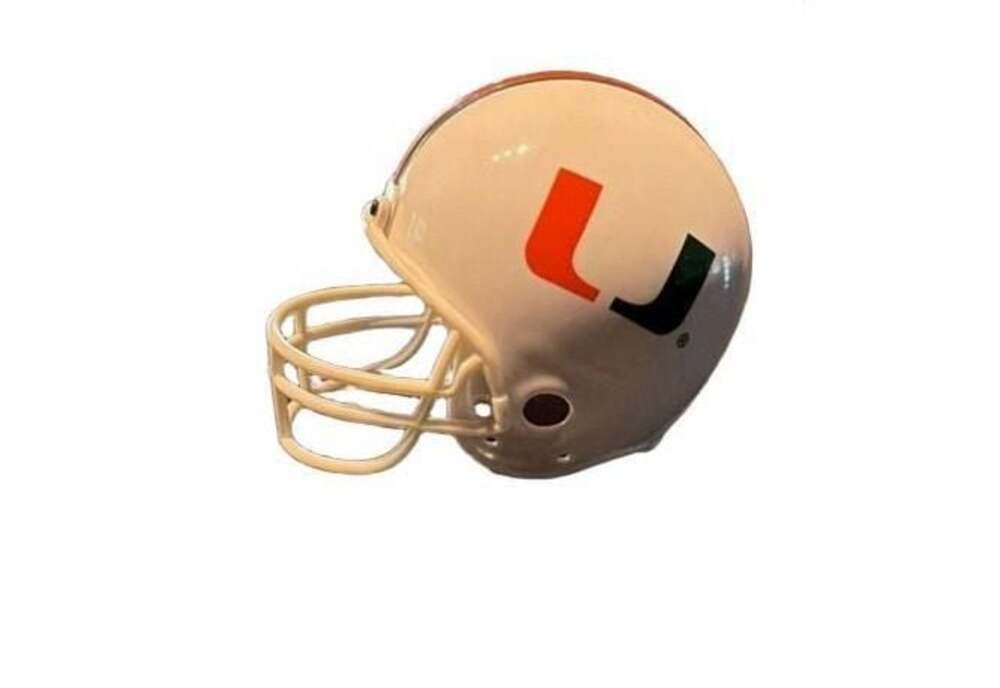 Riddell Miami Hurricanes NCAA Mini Football Helmet